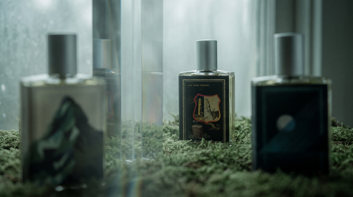 Imaginary Authors Cape Heartache, The Language of Glaciers and Every Storm a Serenade bottles