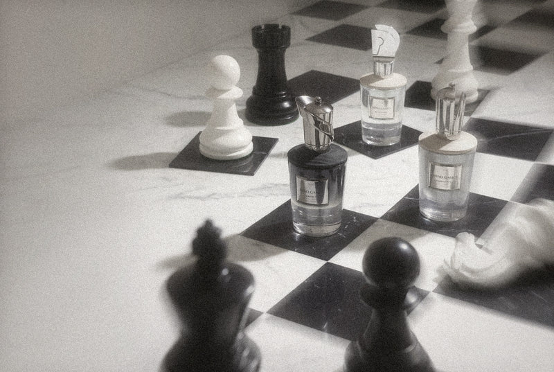 Mind Games Gambit, Counterplay and Blockade on a black and white chessboard