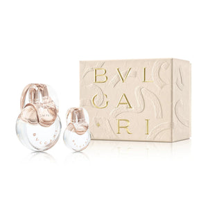 BVLGARI OMNIA CRYSTALLINE 2 PCS SET FOR WOMEN: 3.4 EAU DE TOILETTE SPRAY + 0.5 EAU DE TOILETTE SPRAY.
