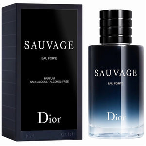 DIOR SAUVAGE EAU FORTE 0.34 OZ PARFUM MINI FOR MEN