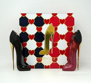 CAROLINA HERRERA GOOD GIRL 2 PCS SET: VERY GOOD GIRL 1 OZ PARFUM SPRAY + GOOD GIRL 1 OZ EAU DE PARFUM SPRAY