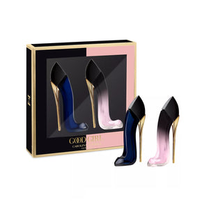 CAROLINA HERRERA 2 * 7 ML EAU DE PARFUM MINI SET: GOOD GIRL + GOOD GIRL BLUSH ELIXIR