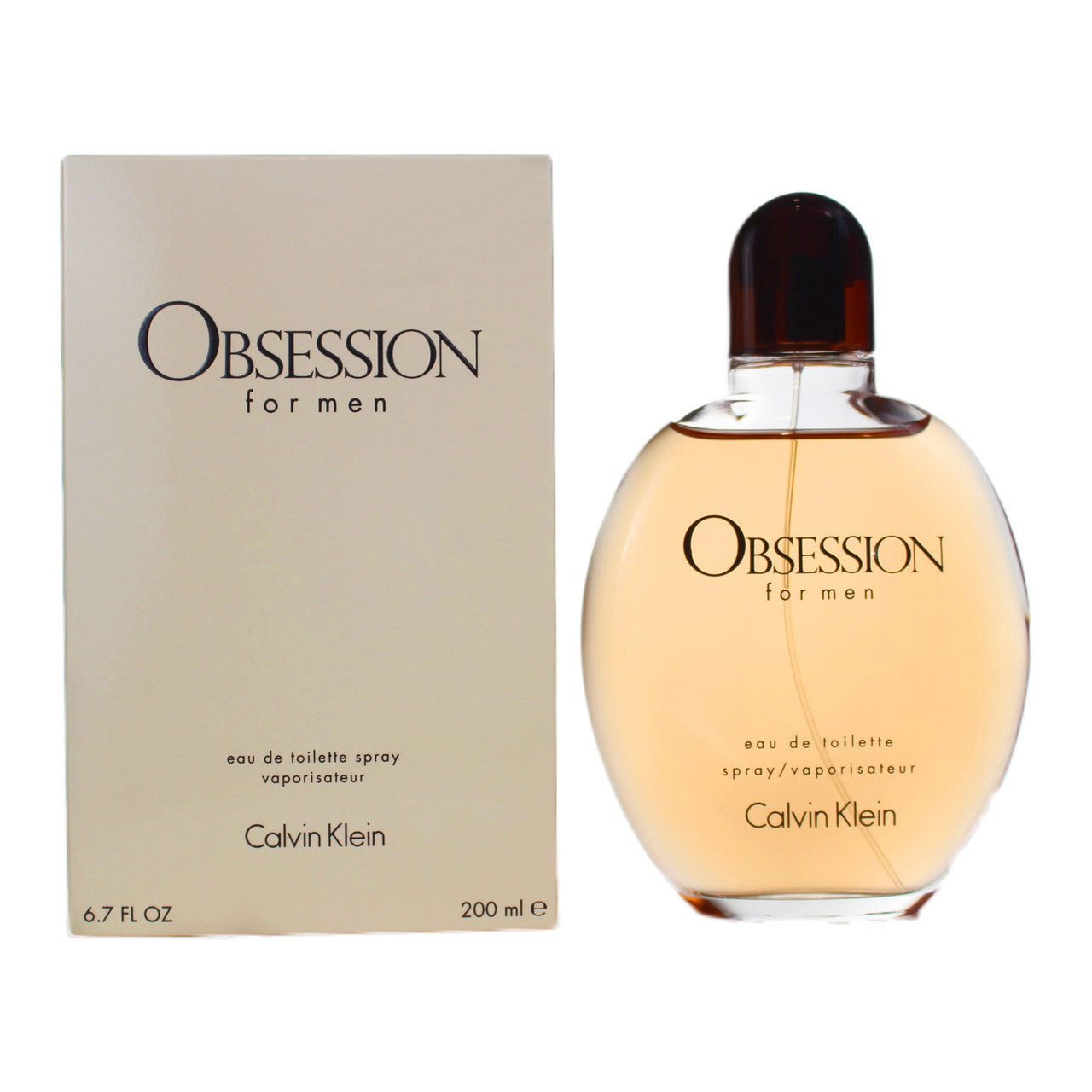 CALVIN KLEIN OBSESSION 6.7 EAU DE TOILETTE SPRAY FOR MEN