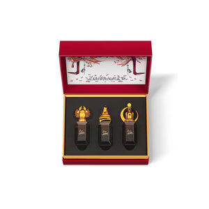 CHRISTIAN LOUBOUTIN 3 * 9 ML EAU DE PARFUM INTENSE MINI SET: LOUBCHARME + LOUBIPRINCE + LOUBILUNA