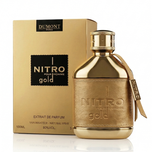 Dumont Nitro Gold Extrait de Parfum Spray 3.4 oz