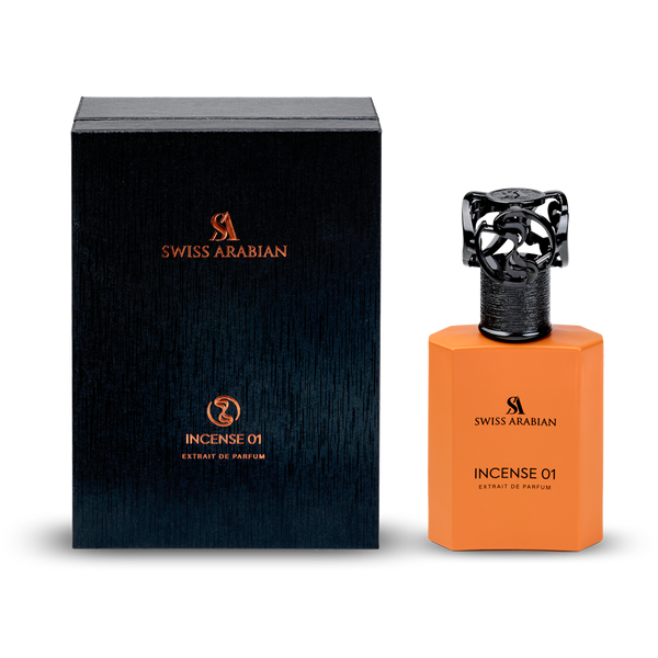 Swiss Arabian Incense 01 Extrait de Parfum 50ml 1.7oz Brand New Sealed