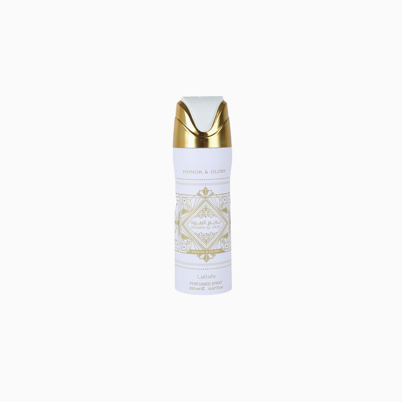 Lattafa Bade'e Al Oud Honor & Glory Perfumed Body Spray - 6.67 oz (200ml)