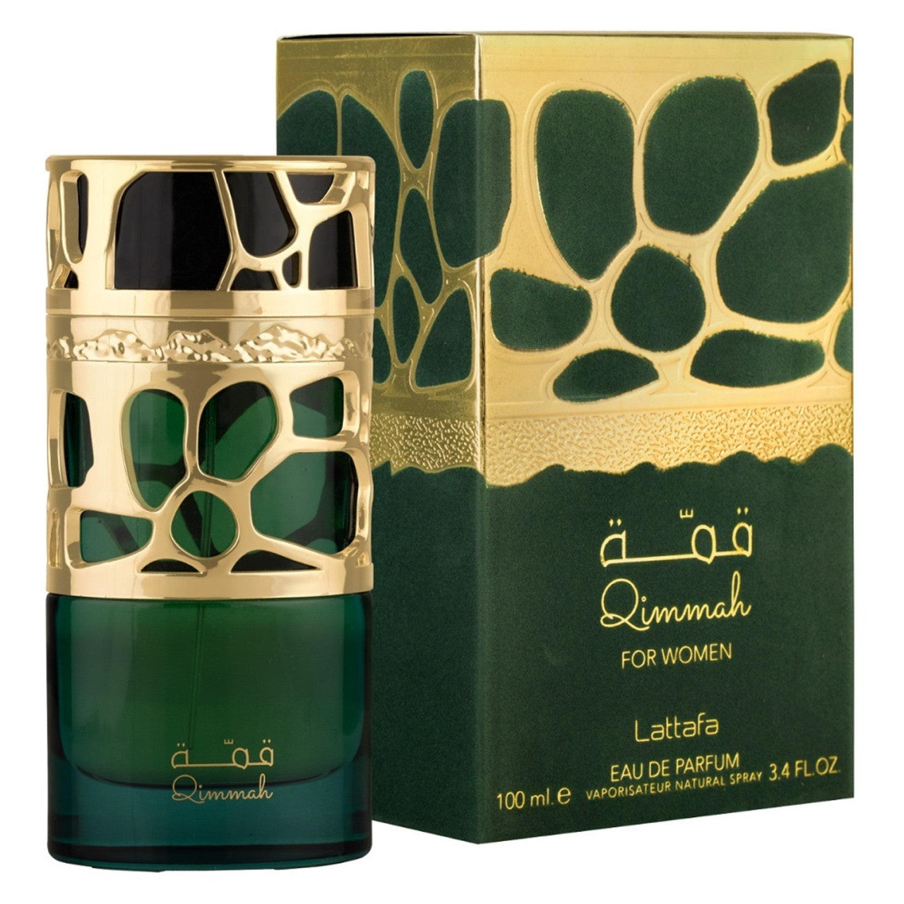 Lattafa Qimmah for Women Eau de Parfum - 3.4 oz (100ml)