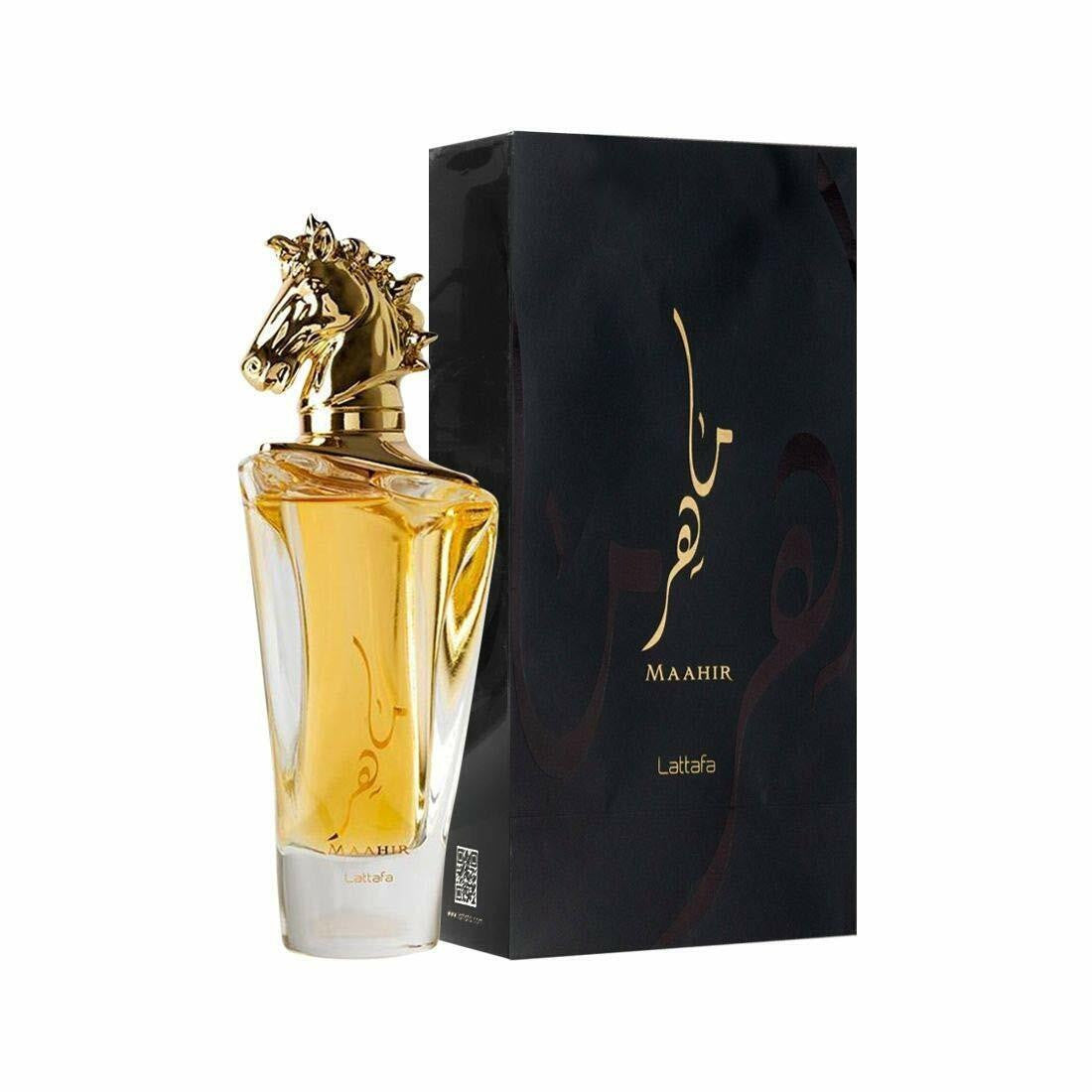 Lattafa Maahir Eau de Parfum - 3.4 oz (100ml)