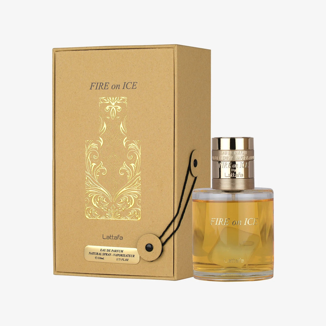 Lattafa Fire On Ice Eau de Parfum - 3.7 oz (110ml)
