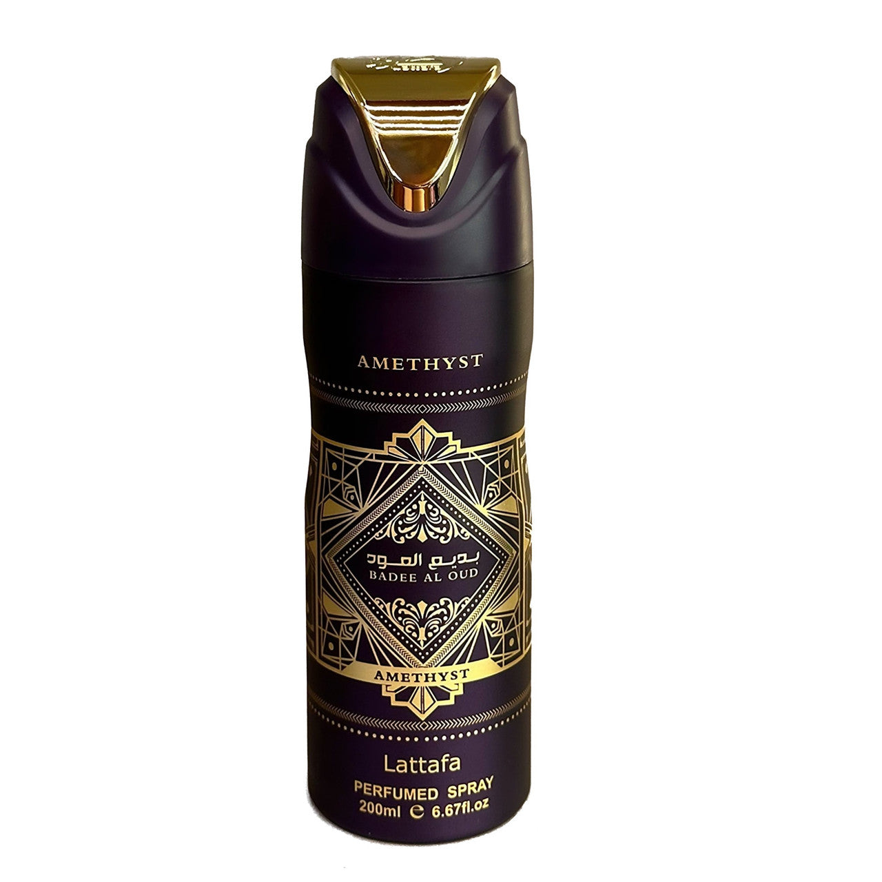Lattafa Bade'e Al Oud Amethyst Perfumed Body Spray - 6.67 oz (200ml)
