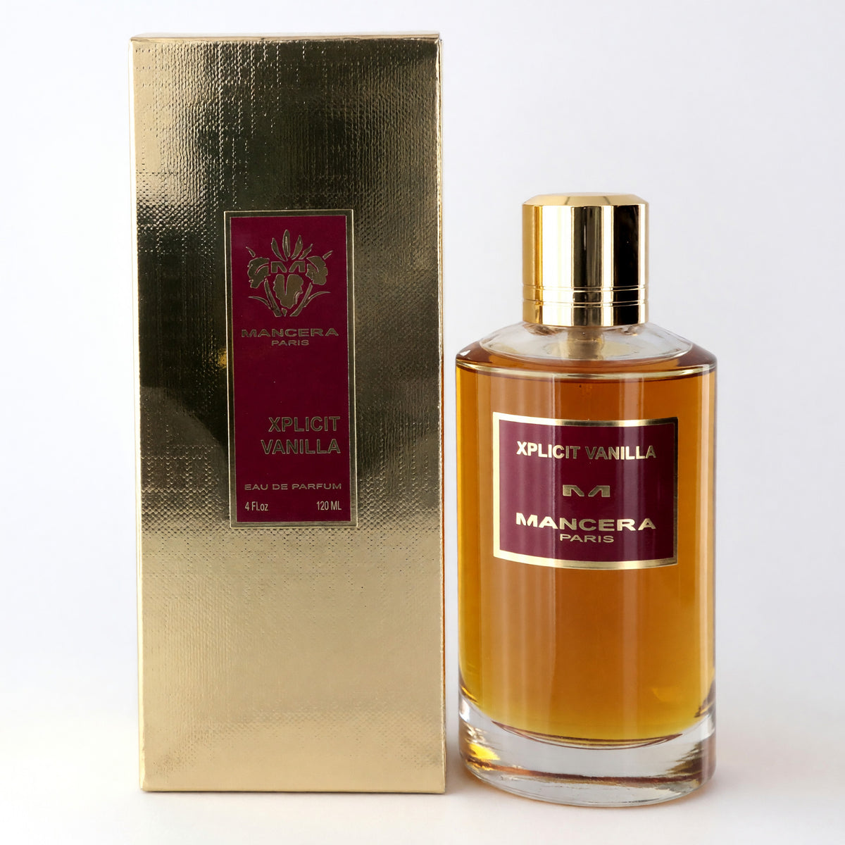 Mancera Xplicit Vanilla 120ml with box