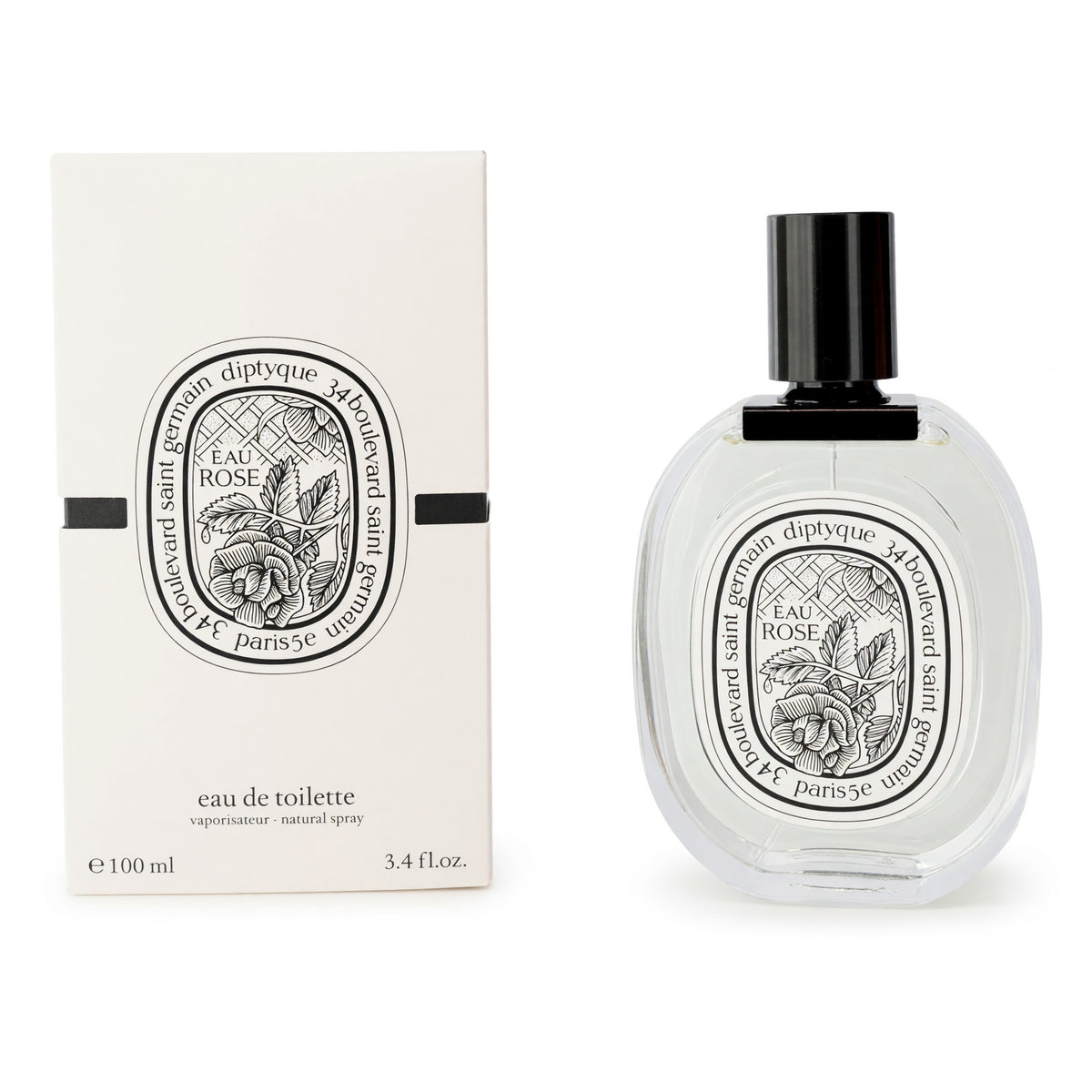 Diptyque Eau Rose 100ml with box