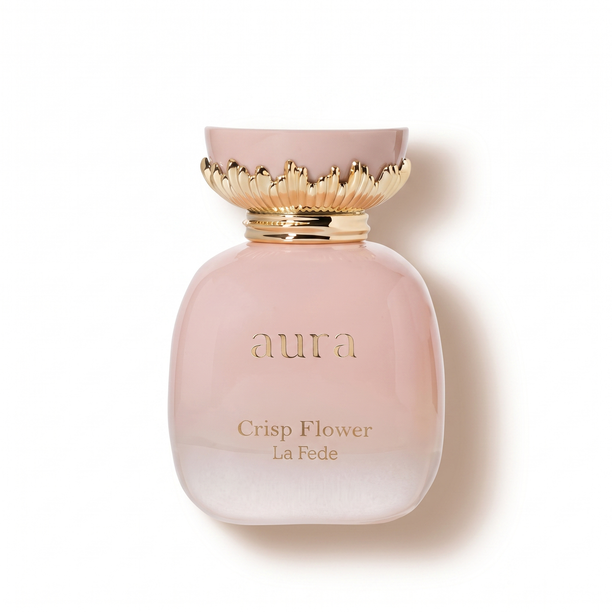 Khadlaj La Fede Aura Crisp Flower perfume bottle