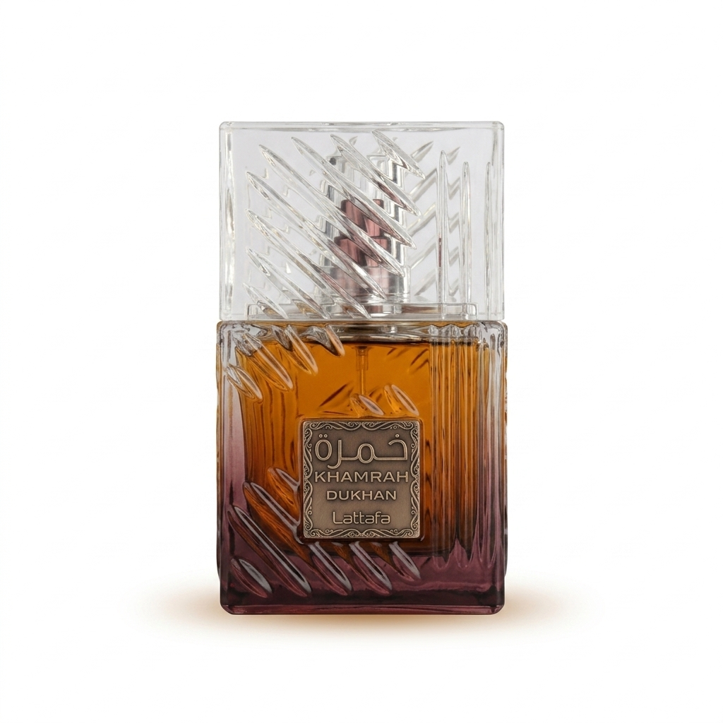 Lattafa Khamrah Dukhan bottle