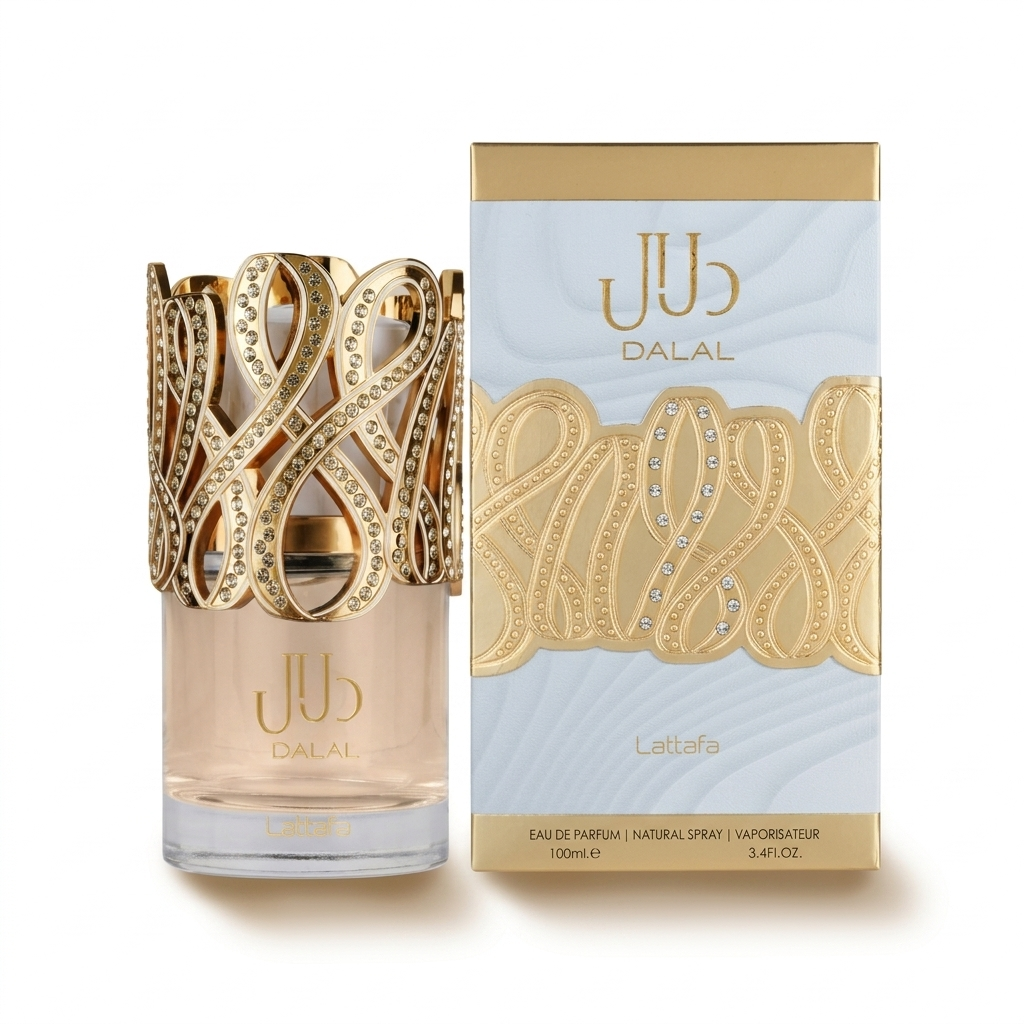 Lattafa Dalal bottle and box