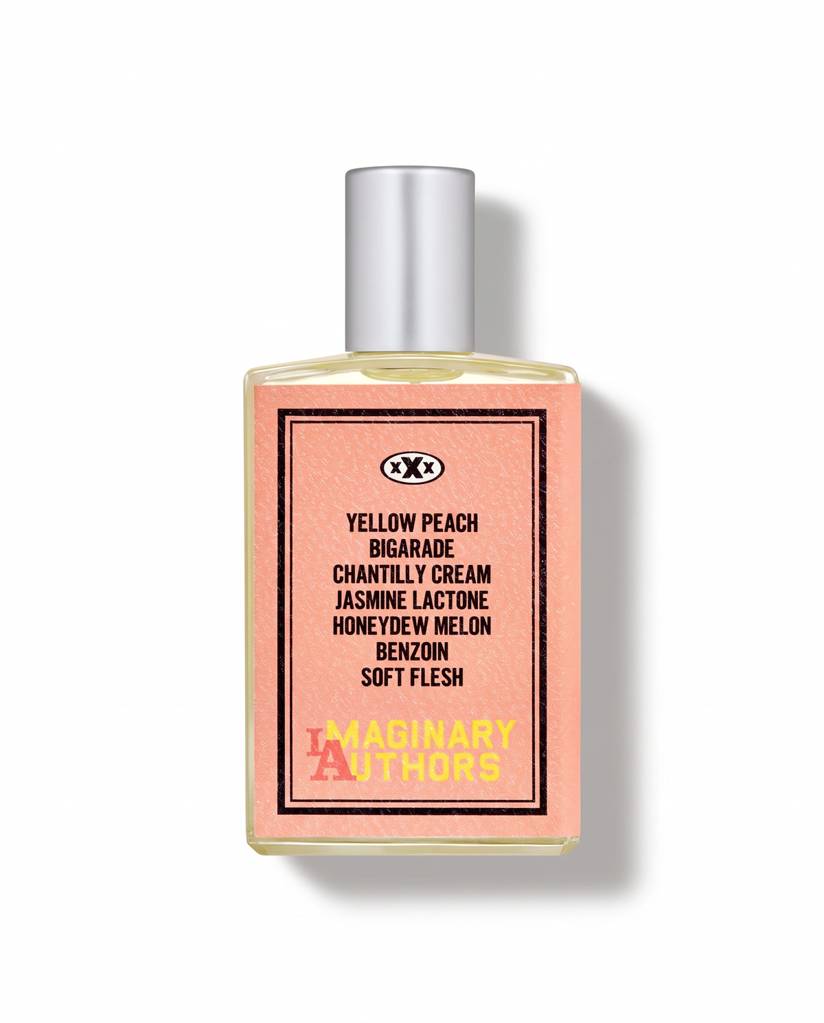 Imaginary Authors First Peach of the Season Eau de Parfum 50ml bottle, back label with notes