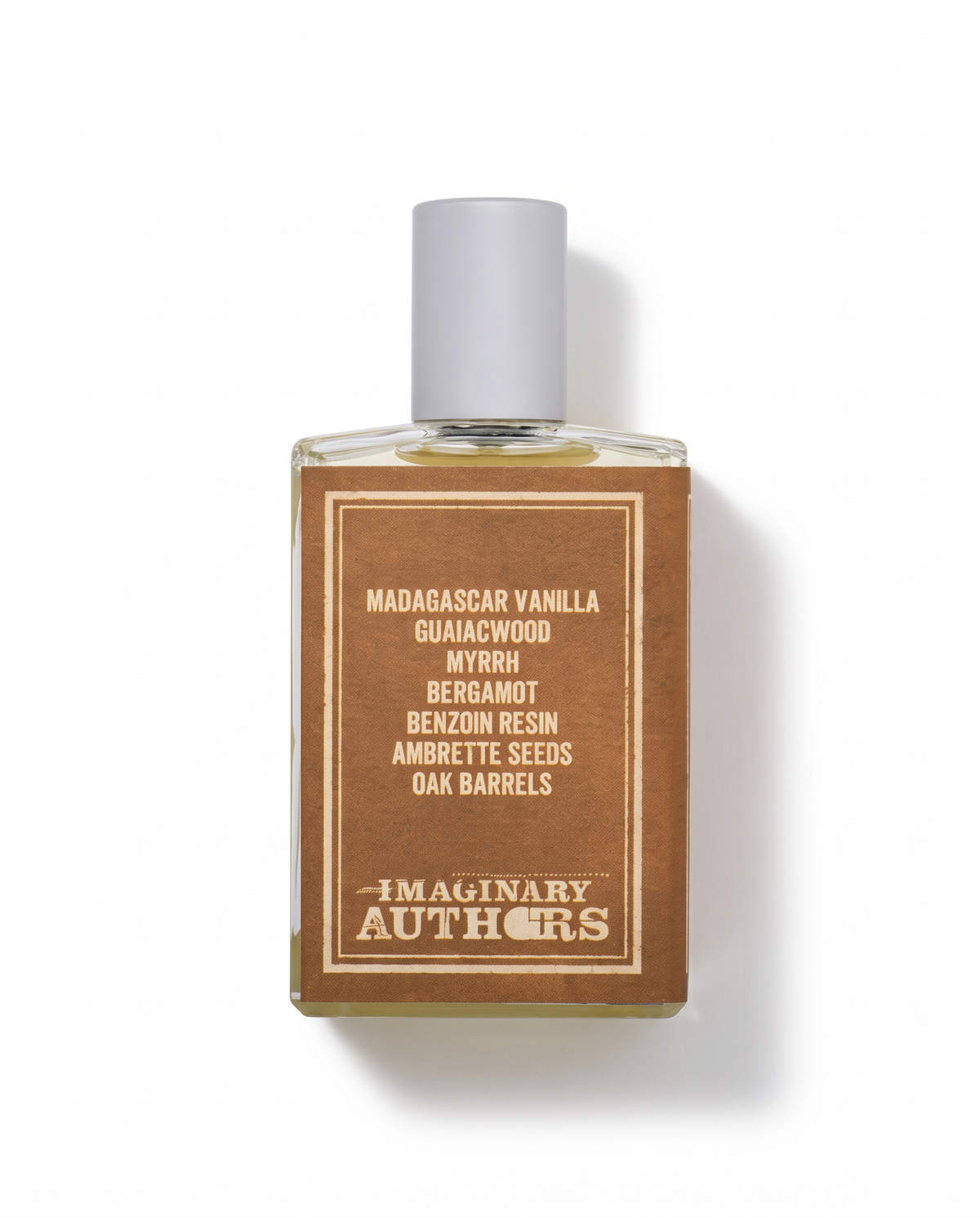 Imaginary Authors Memoirs of a Trespasser Eau de Parfum 50ml bottle, back label with notes
