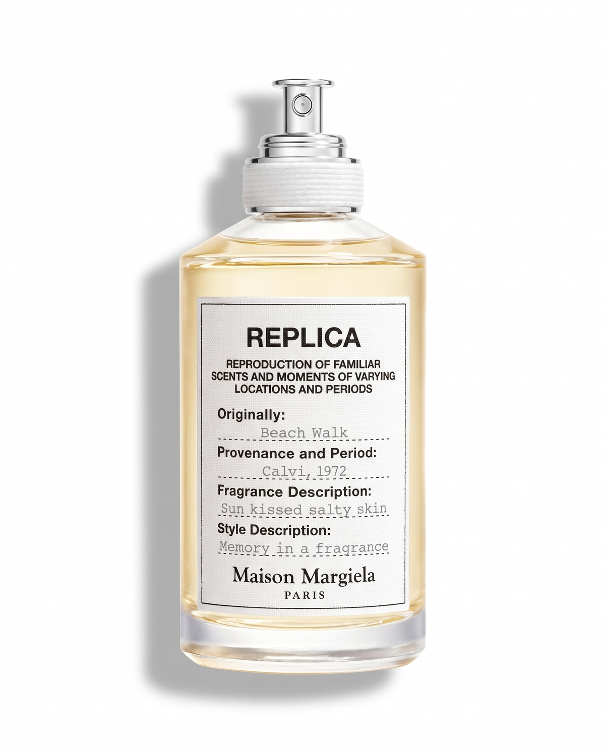 Maison Margiela Replica Beach Walk EDT 100ml bottle