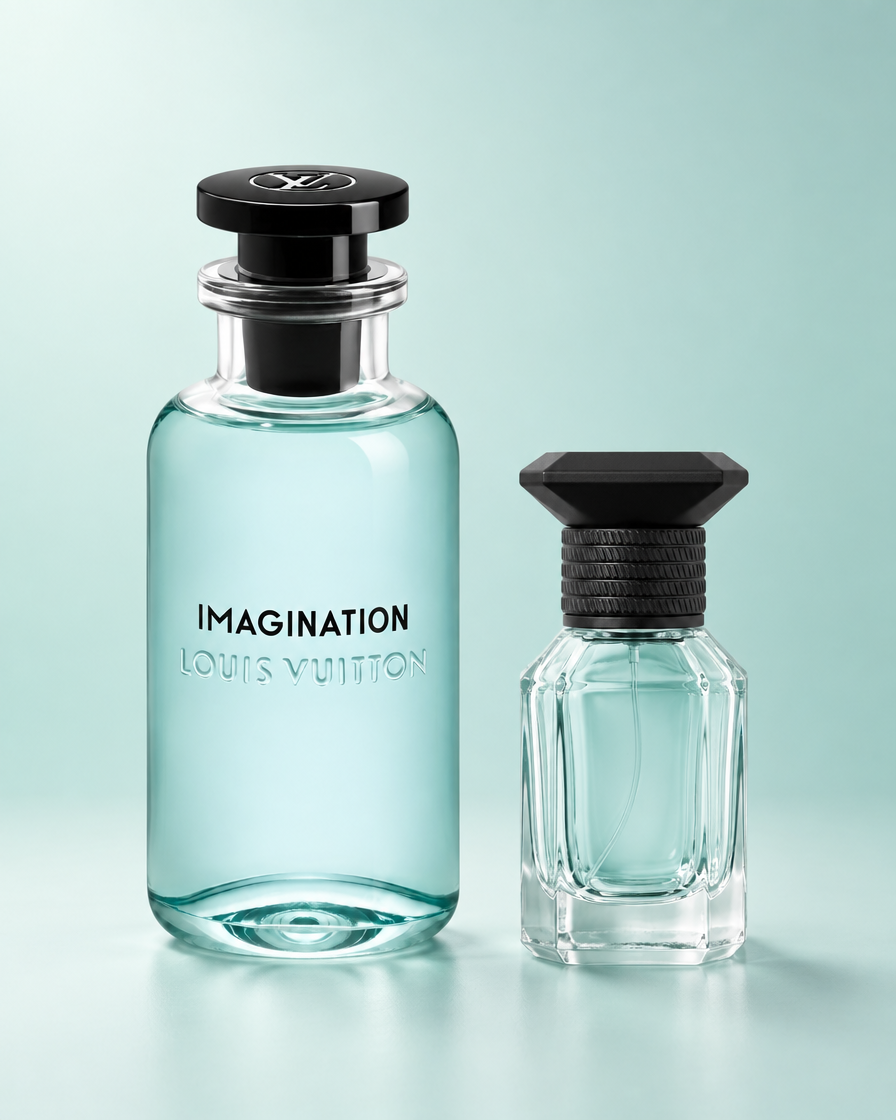 Louis Vuitton Imagination with TryParfums decant bottle