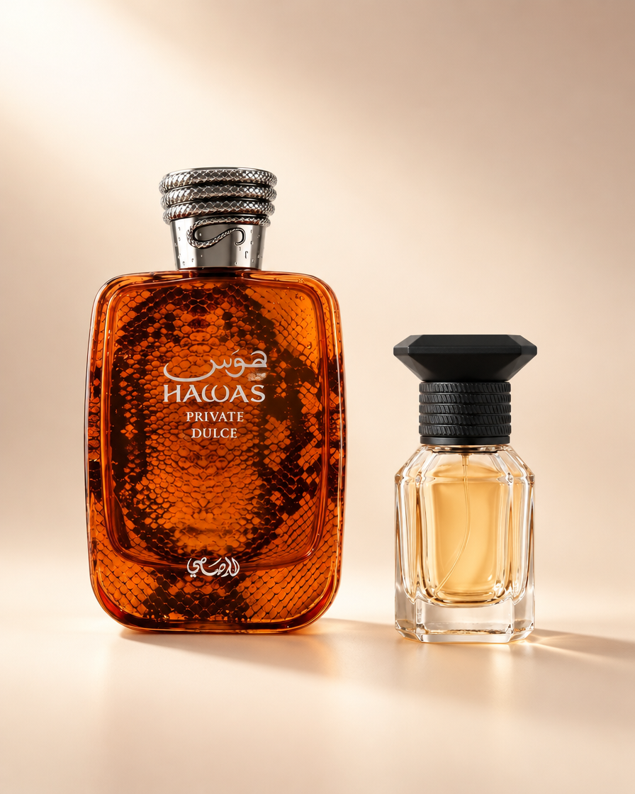 Rasasi Hawas Private Dulce Sample Decant & Travel Spray