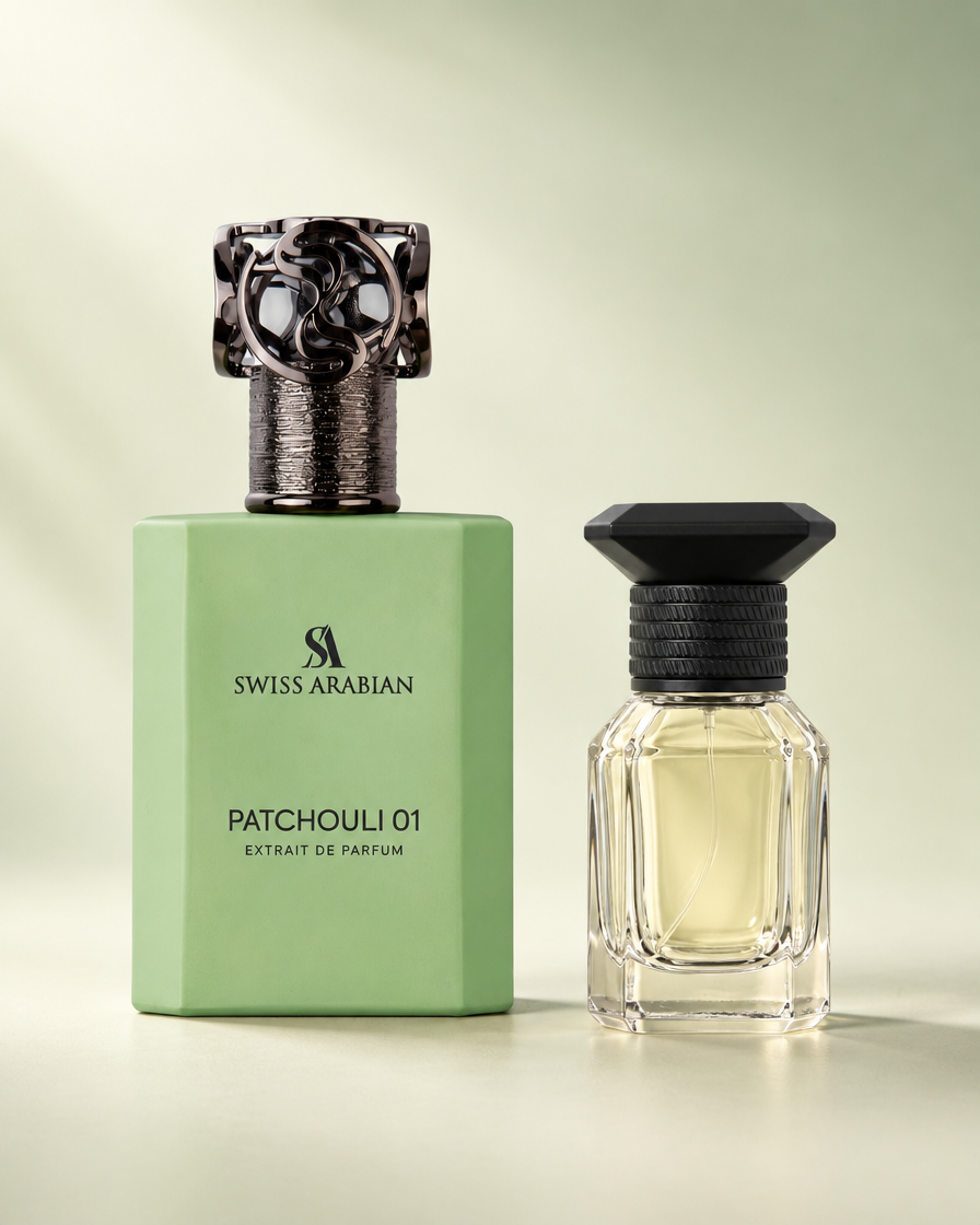 Swiss Arabian Patchouli 01 Sample Decant & Travel Spray