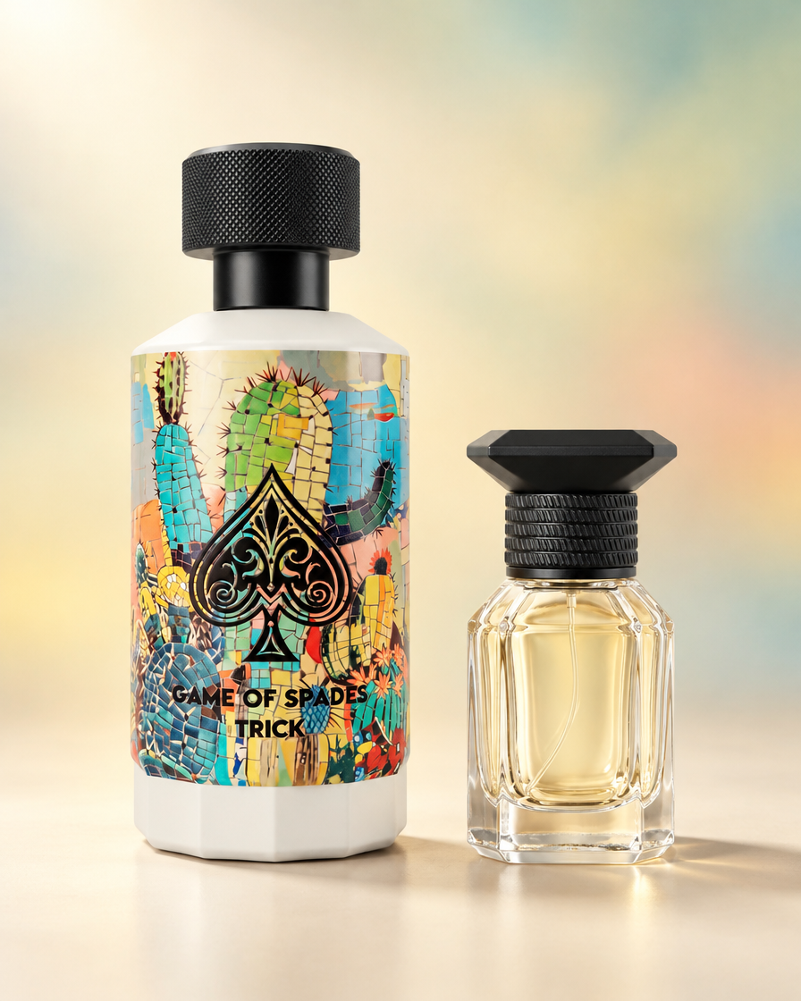 Jo Milano Game of Spades Trick Sample Decant & Travel Spray