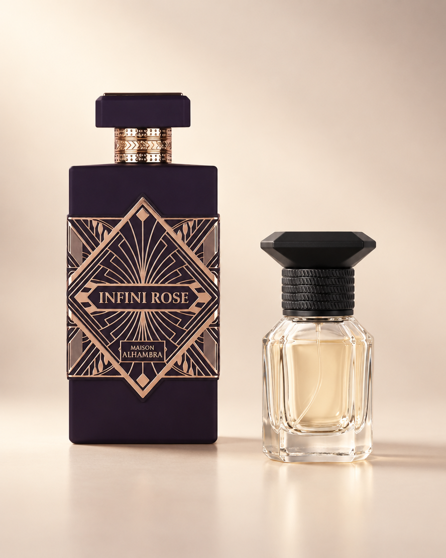 Maison Alhambra Infini Rose Sample Decant & Travel Spray
