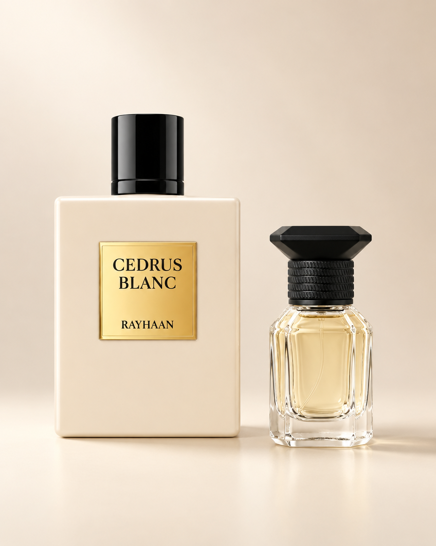Rayhaan Cedrus Blanc Sample Decant & Travel Spray