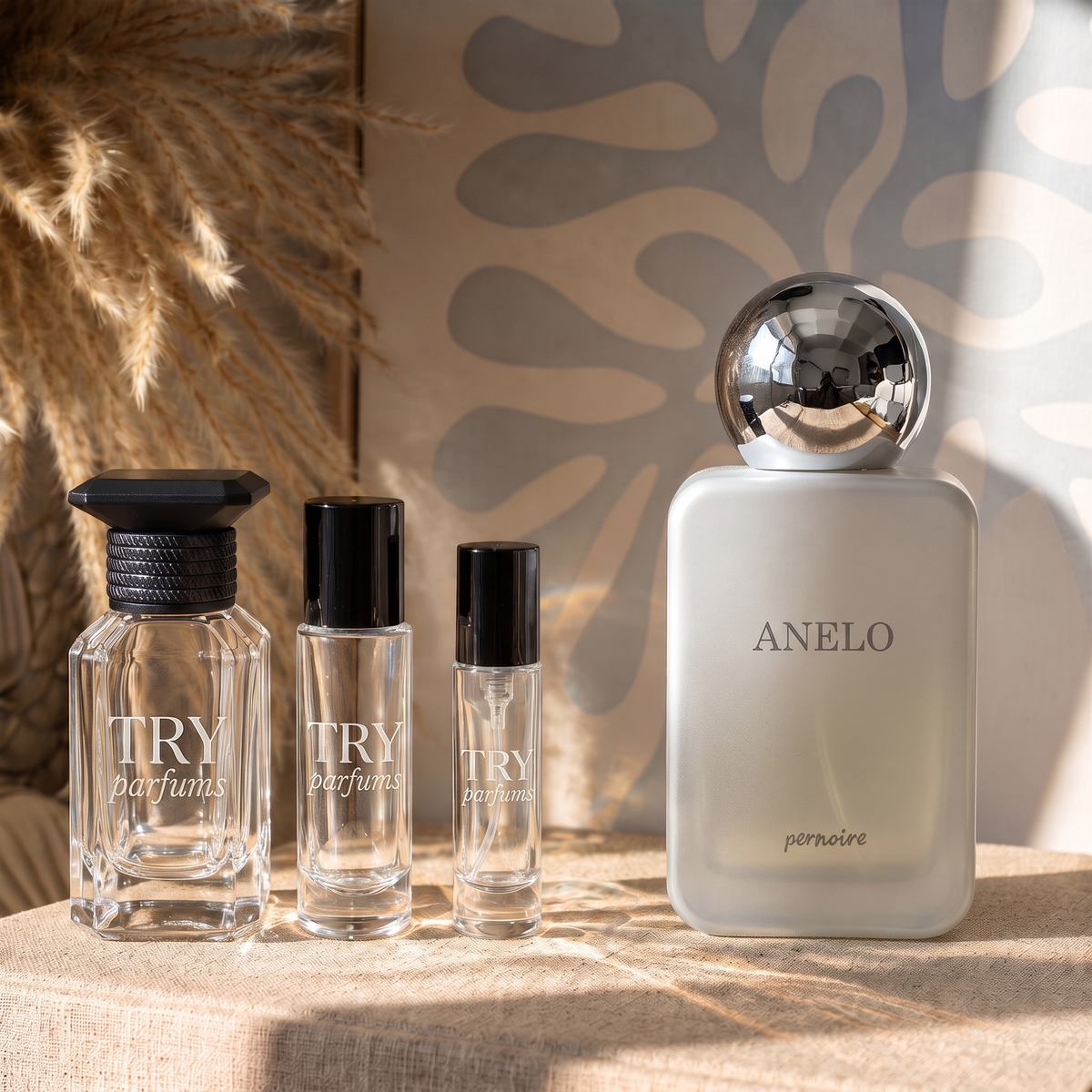 Pernoire Anelo decant in 30ml, 10ml and 5ml TryParfums bottles
