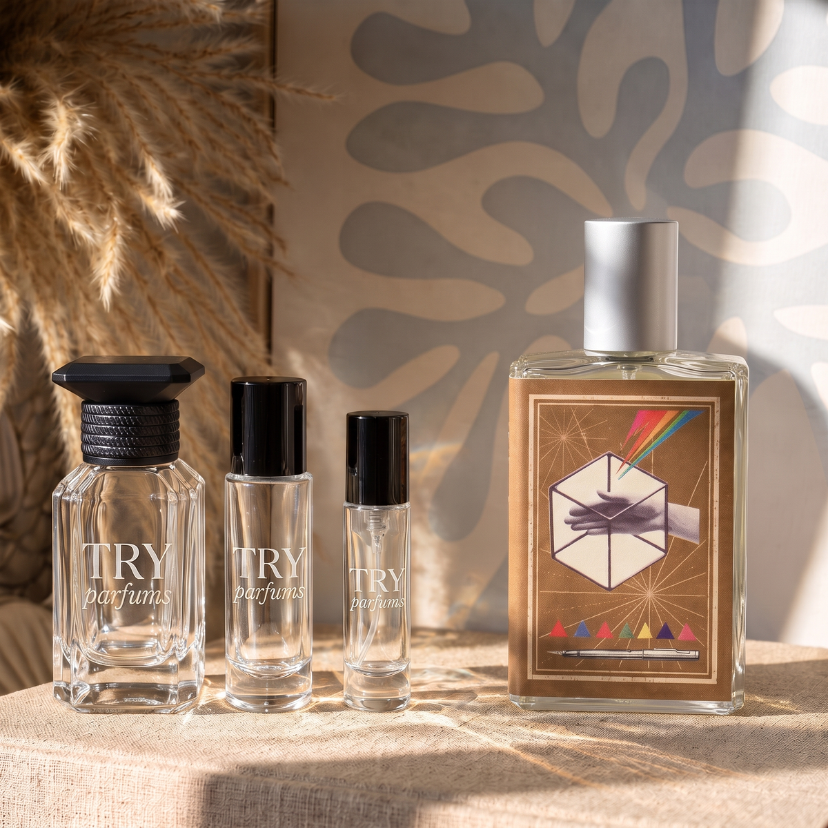 Imaginary Authors Memoirs of a Trespasser decant in 30ml, 10ml and 5ml TryParfums bottles
