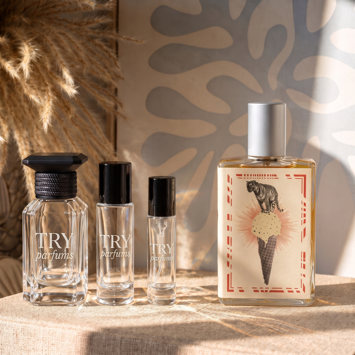 Imaginary Authors A Whiff of Waffle Cone decant in 30ml, 10ml and 5ml TryParfums bottles
