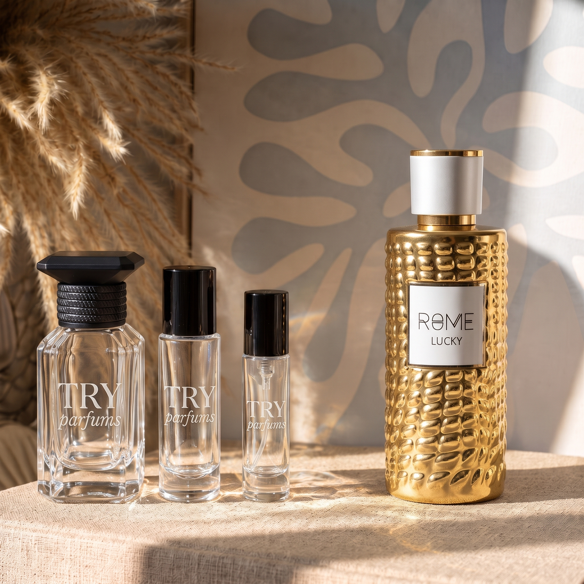 Bharara Rome Lucky decant in 30ml, 10ml and 5ml TryParfums bottles