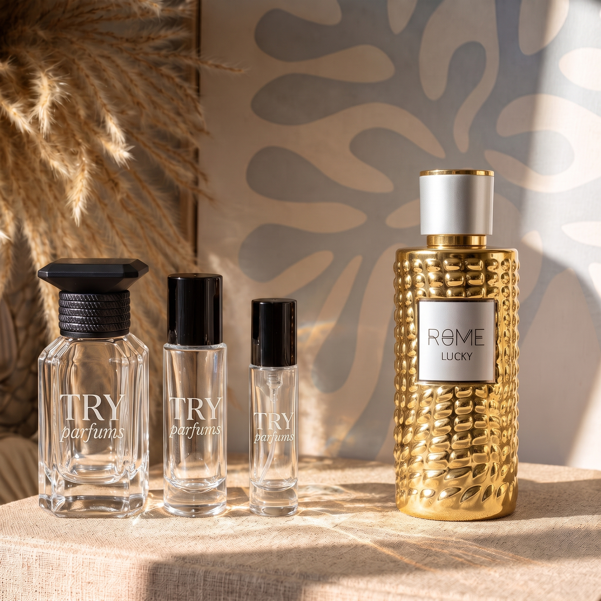 Bharara Rome Lucky decant in 30ml, 10ml and 5ml TryParfums bottles