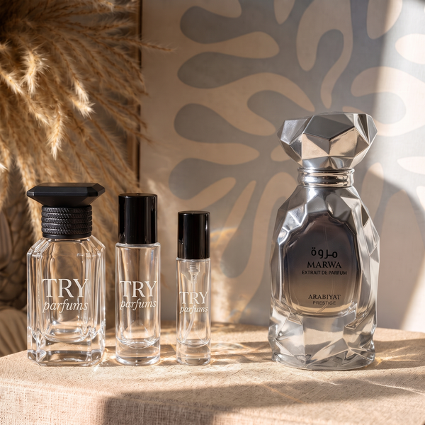 Arabiyat Prestige Marwa Extrait Sample Decant & Travel Spray