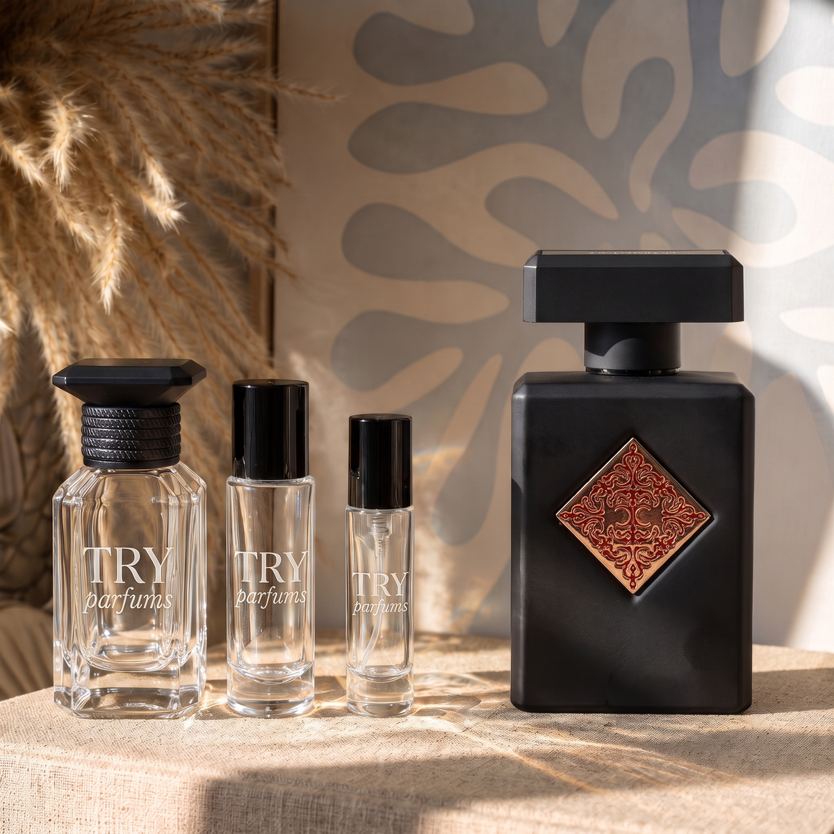 Initio Absolute Aphrodisiac decant in 30ml, 10ml and 5ml TryParfums bottles