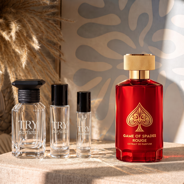 Jo Milano Game of Spades Rouge Sample Decant & Travel Spray