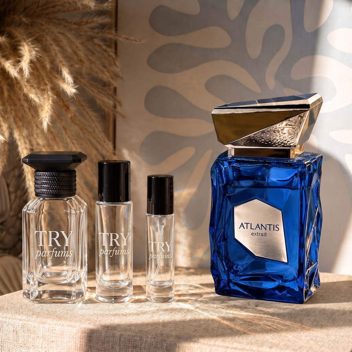 French Avenue Atlantis Extrait decant in 30ml, 10ml and 5ml TryParfums bottles