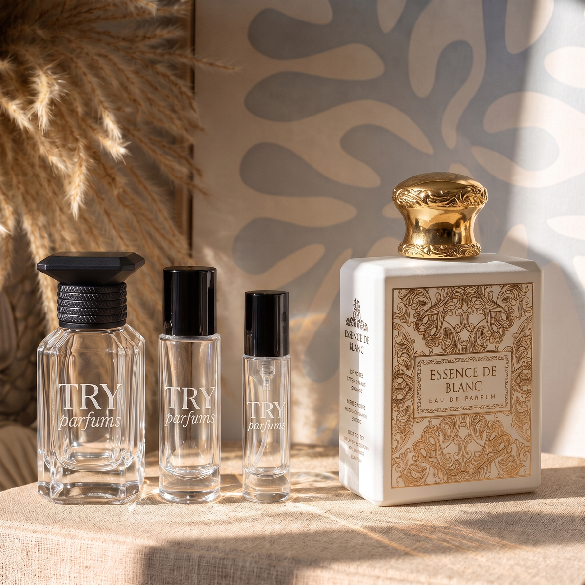 French Avenue Essence de Blanc decant in 30ml, 10ml and 5ml TryParfums bottles