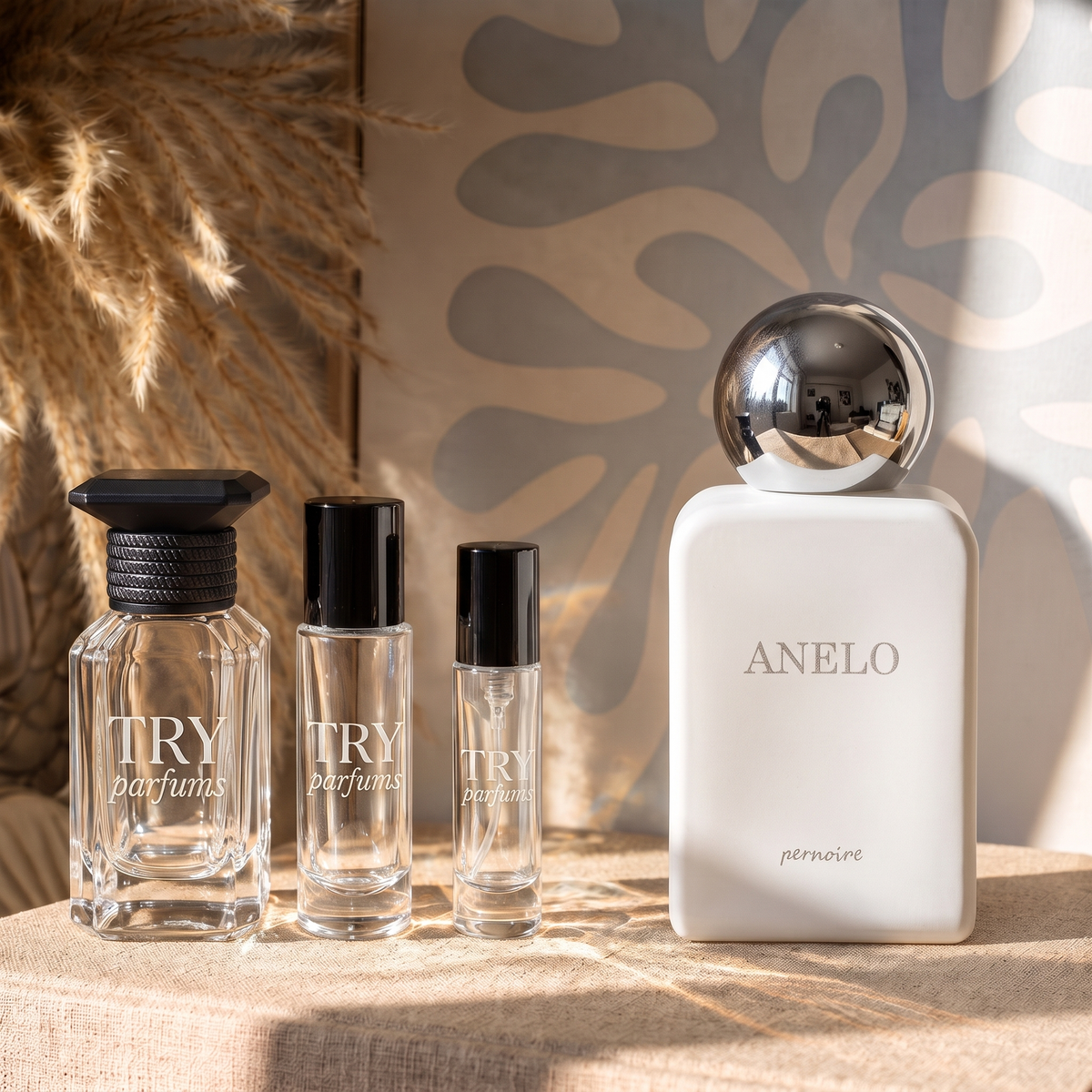 Pernoire Anelo decant in 30ml, 10ml and 5ml TryParfums bottles