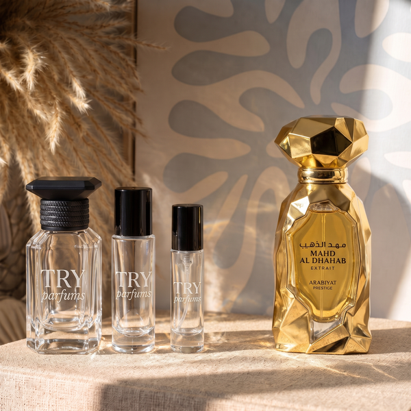 Arabiyat Prestige Mahd Al Dhahab Extrait Sample Decant & Travel Spray