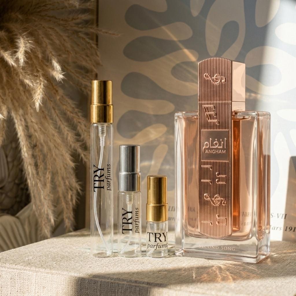 Lattafa Angham Second Song Sample Decant & Travel Spray