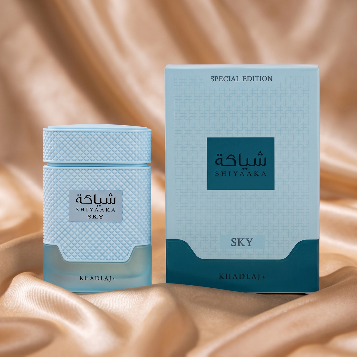 KHADLAJ SHIYAAKA SKY EDP SPRAY 100ML 3.4OZ BRAND NEW IN BOX|257628932553