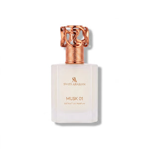 SWISS ARABIAN MUSK 01 EDP SPRAY 50ML 1.69OZ BRAND NEW TESTER